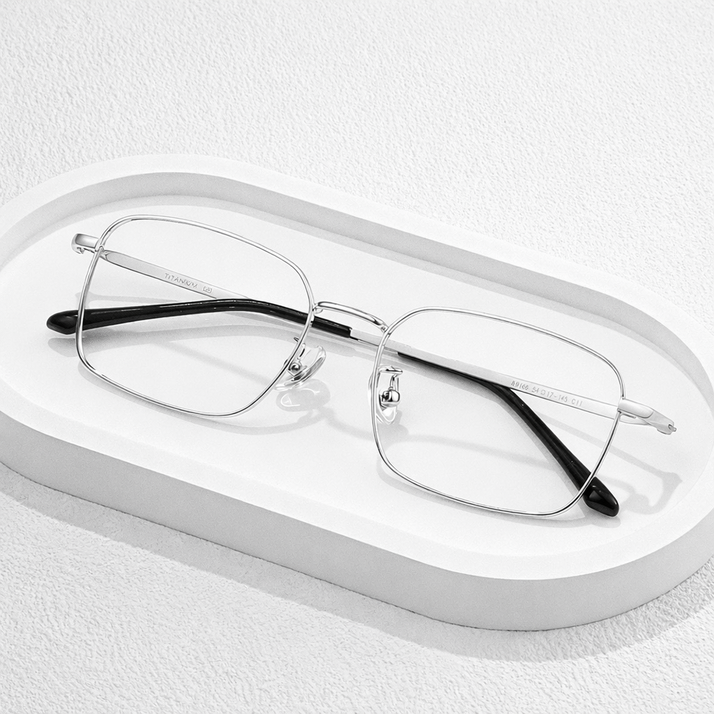 Classic Square Eyeglass Frames