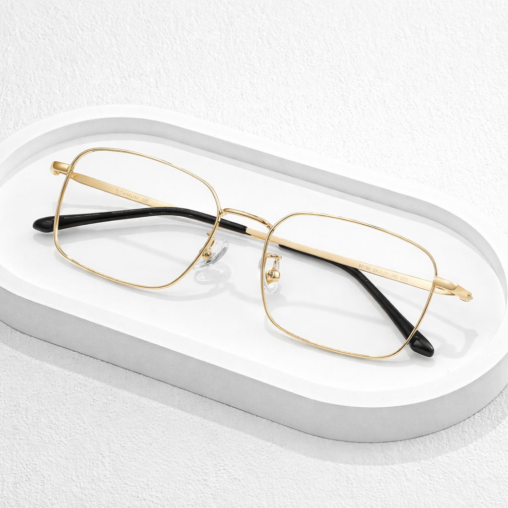 Classic Square Eyeglass Frames