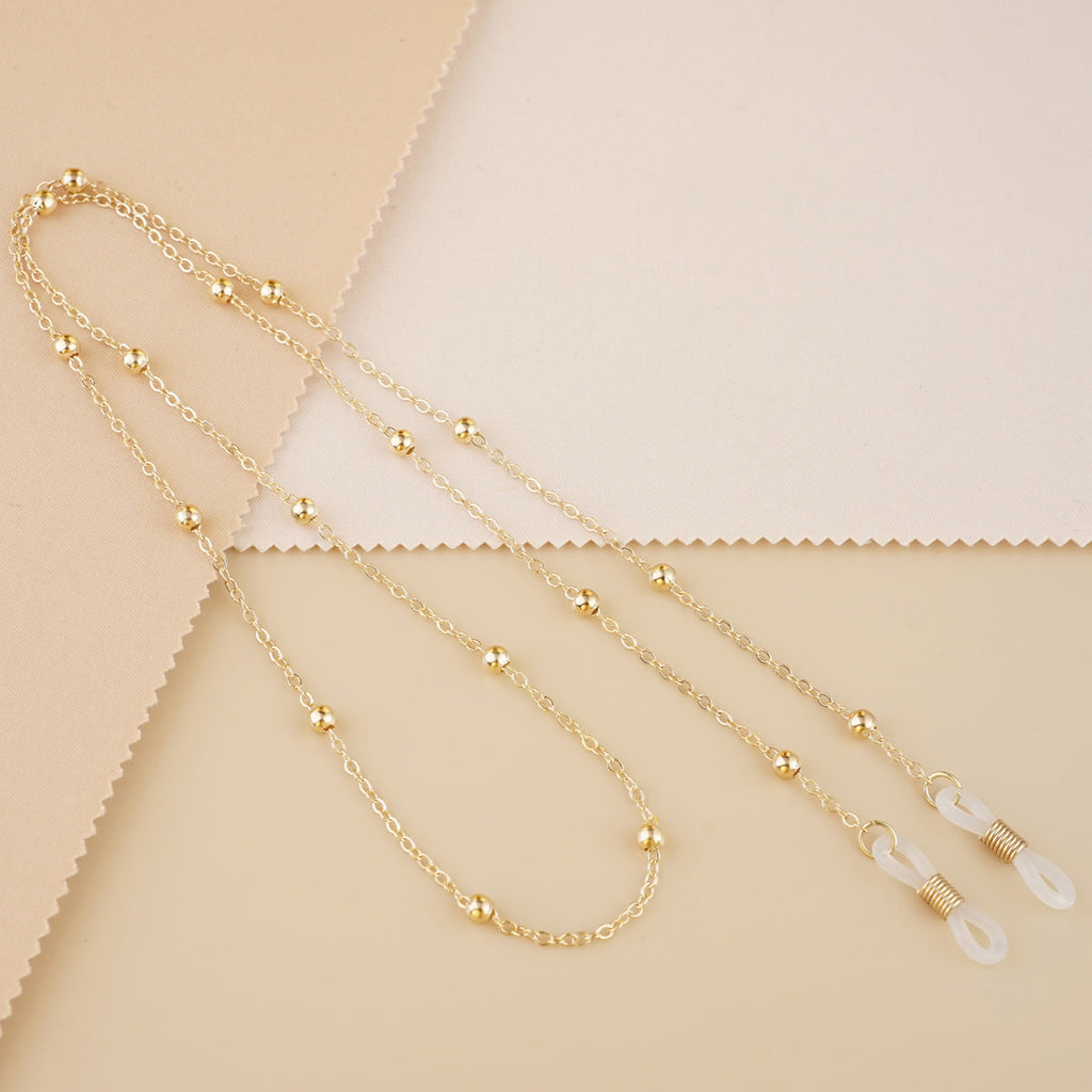 Beaded glasses hanging chain